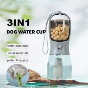 BlueTarg TrailSip 3-in-1 Dog Travel Bottle