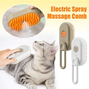 BlueTarg GentleMist 3-in-1 Pet Grooming Brush
