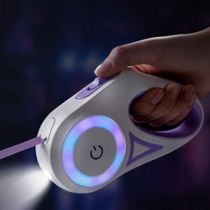 BlueTarg NightBeam Retractable Dog Leash
