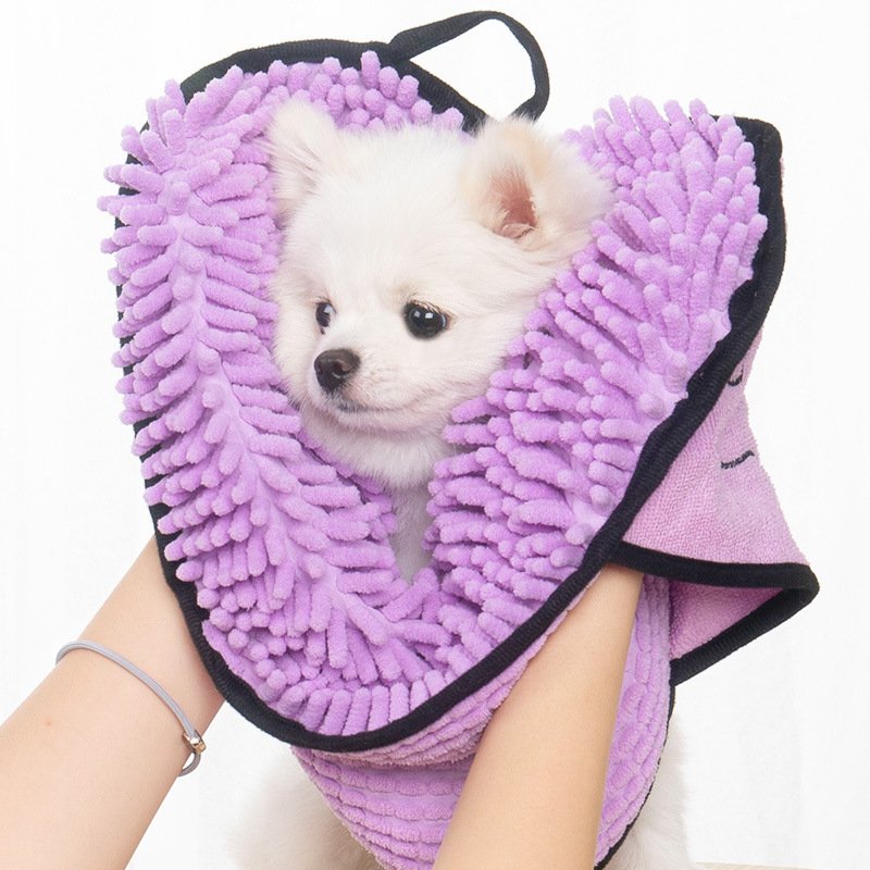 BlueTarg QuickDry Microfiber Dog Bath Wrap - Image 8