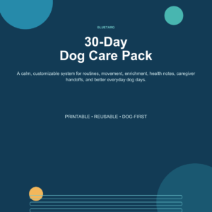 BlueTarg 30-Day Dog Care Pack